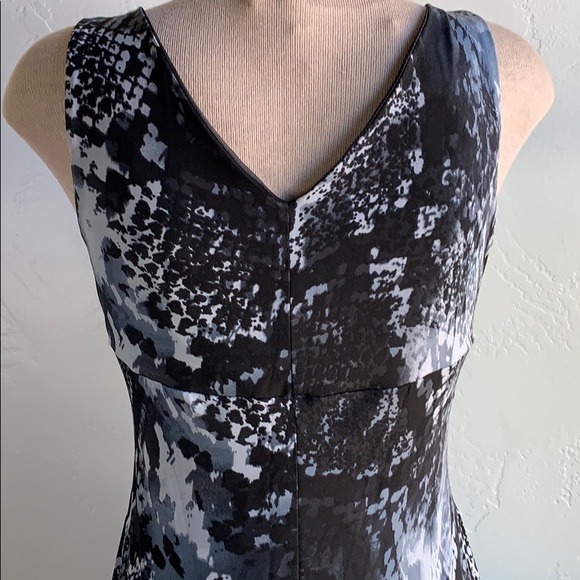Enfocus Studio Tiered Snakeskin Print Dress - Picture 7 of 9